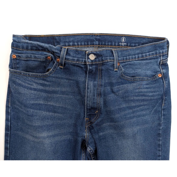 Levi's‎ 511 Slim Fit Blue Stone Wash Denim Tapered Leg Jeans Men's Size 36x30 - Picture 4 of 6